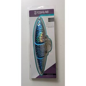 FishLab Hard Mack Attack Slow Sink Swimbait 9in 5.3oz Blue Mackerel MAH-SS-9-BM